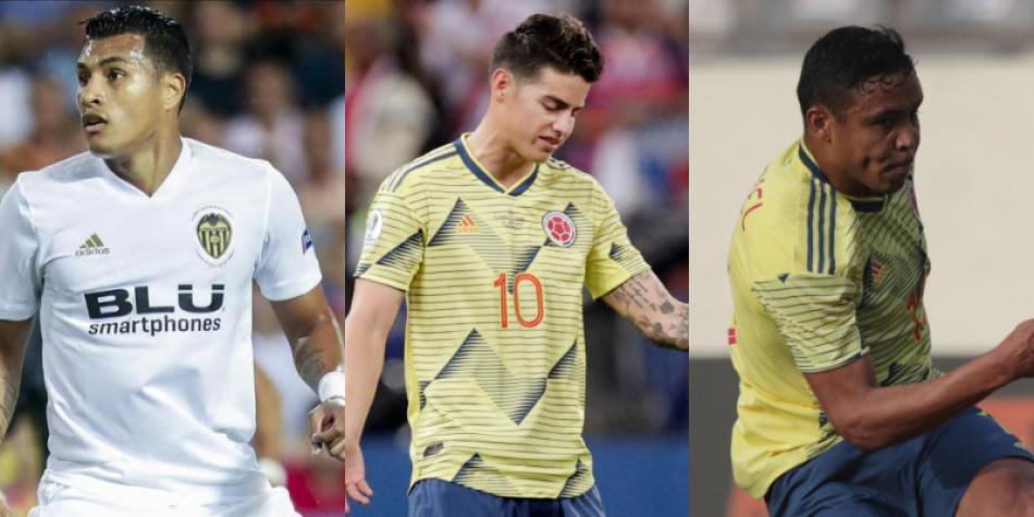 futbolistas colombianos