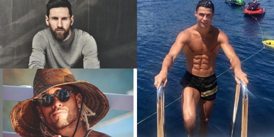 Neymar Cristiano Messi