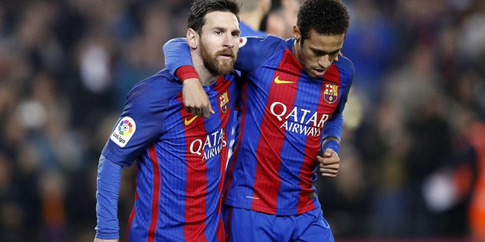 Messi y Neymar