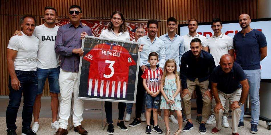 Filipe Luis y Atlético Madrid