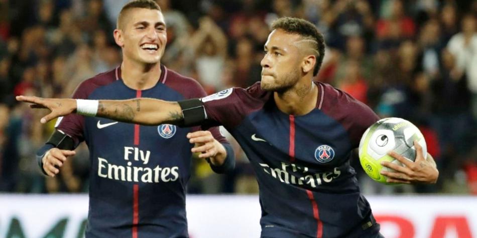 Neymar y Verratti