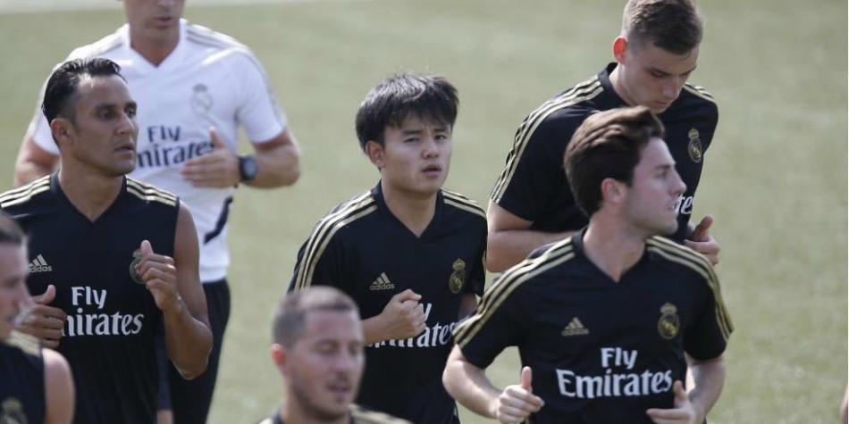 Real Madrid entrenamiento