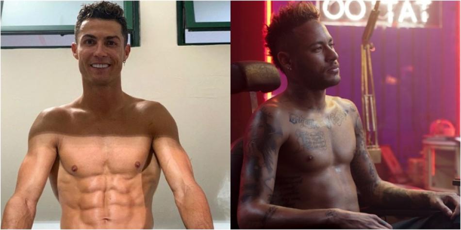Neymar y Cristiano