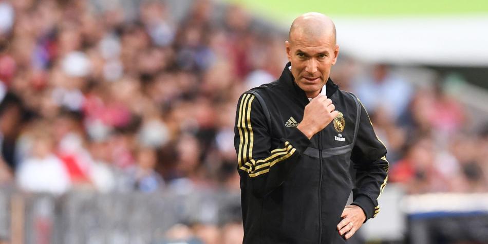 Zinedine Zidane, entrenador del Real Madrid.