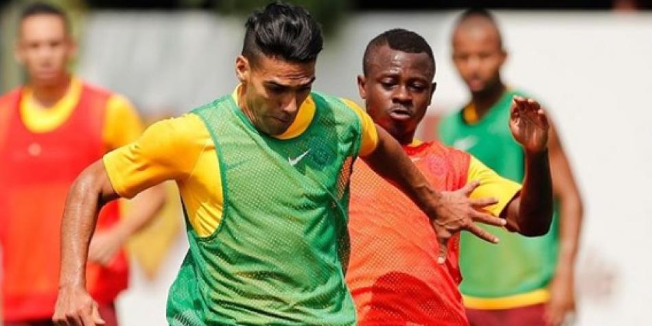 Falcao entrena con Galatasaray