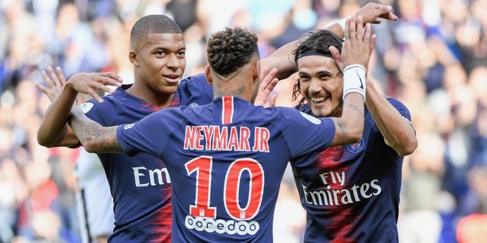 Neymar Mbappé Cavani