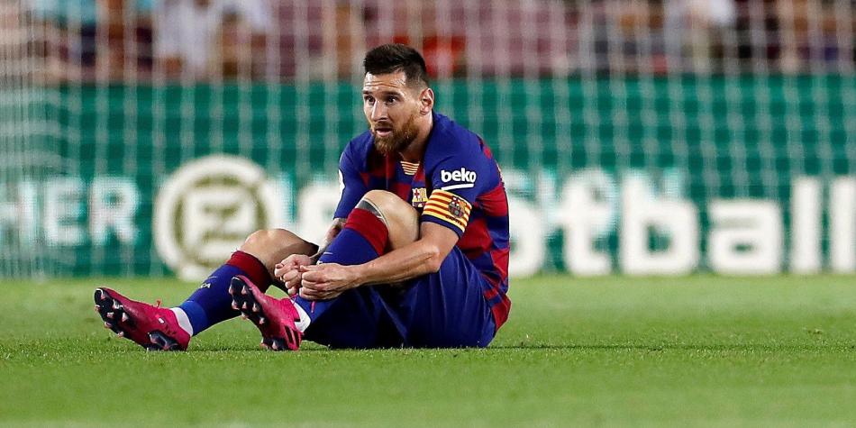 Messi lesionado