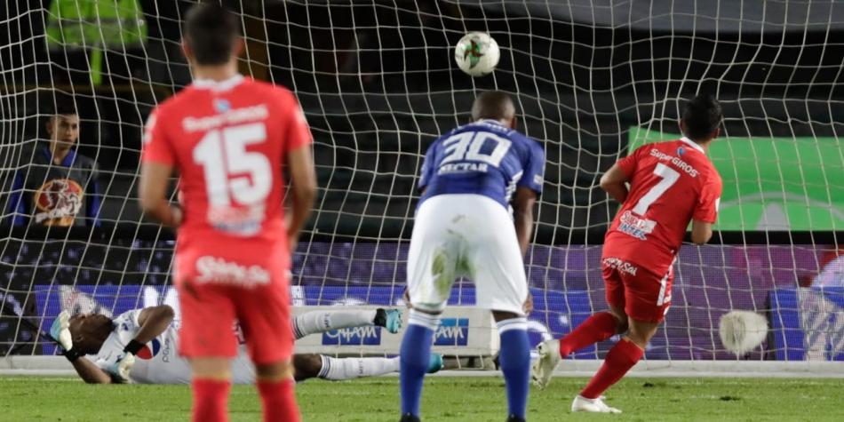 Millonarios perdió con América
