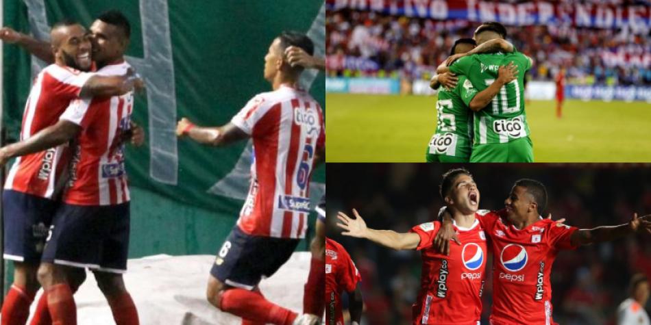 América, Junior y Nacional