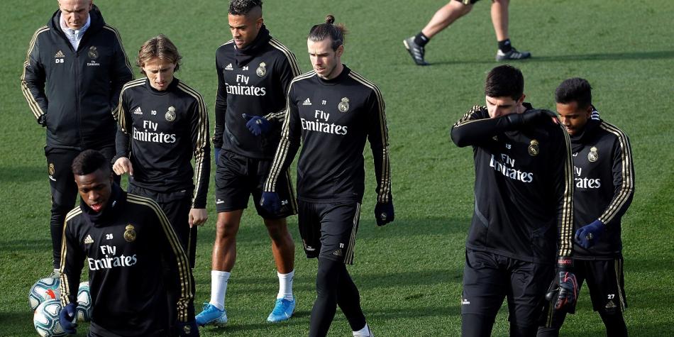 Real Madrid entrenamiento