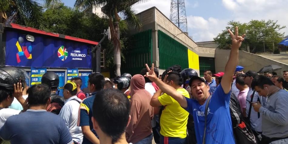 Hinchas de Colombia