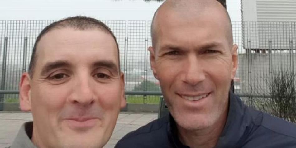 zidane choca