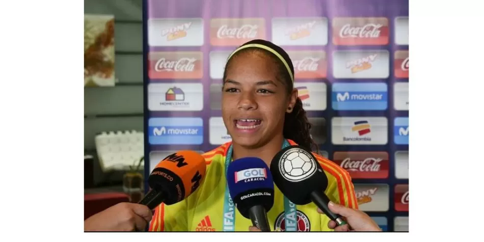 Gisela Robledo jugadora Selección Colombia