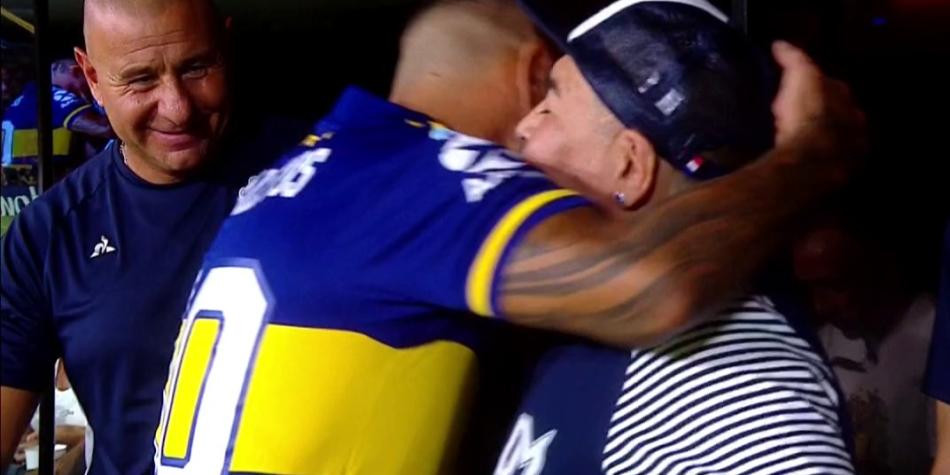 Maradona y Tévez