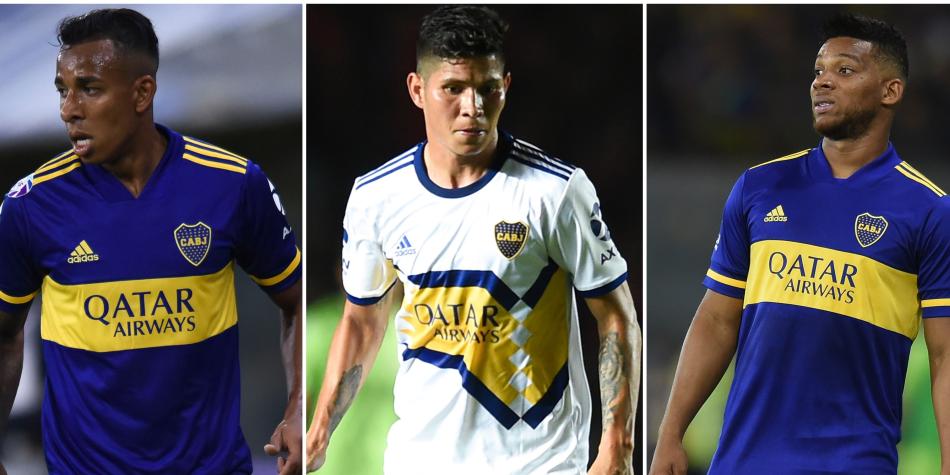 Colombianos de Boca Juniors 2020