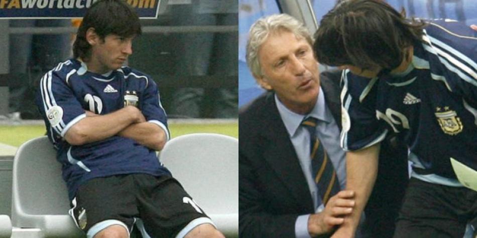 Pékerman y Messi