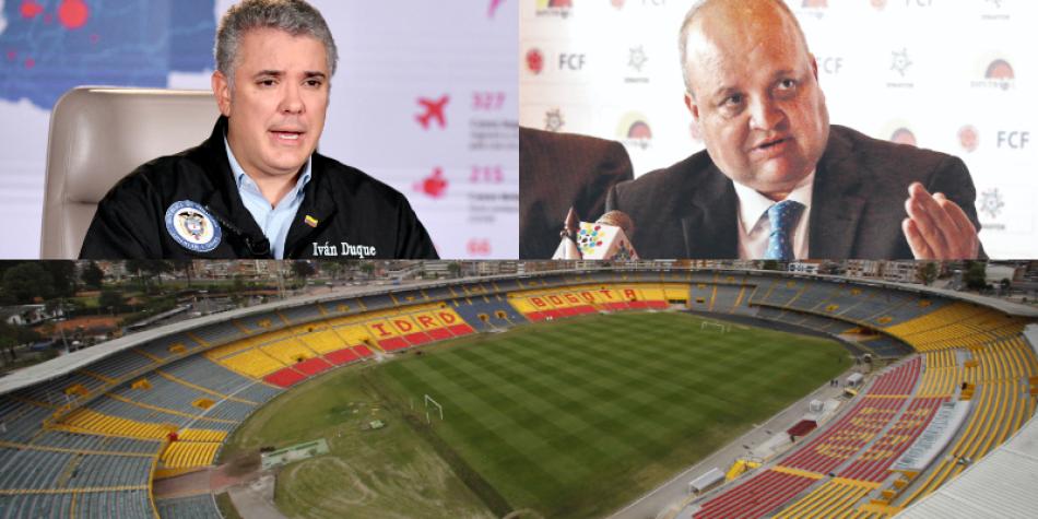 Iván Duque y Jorge Vélez