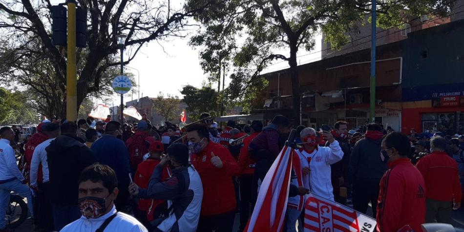 Hinchas en Argentina