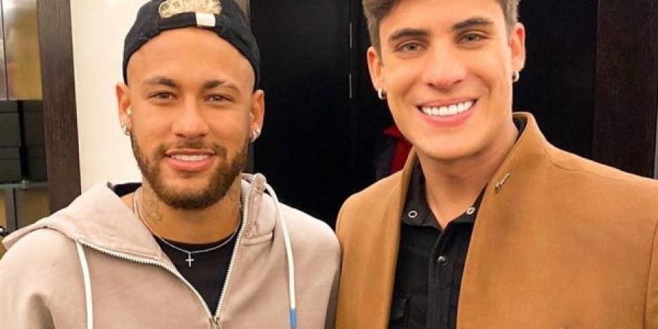 Neymar y Tiago Ramos