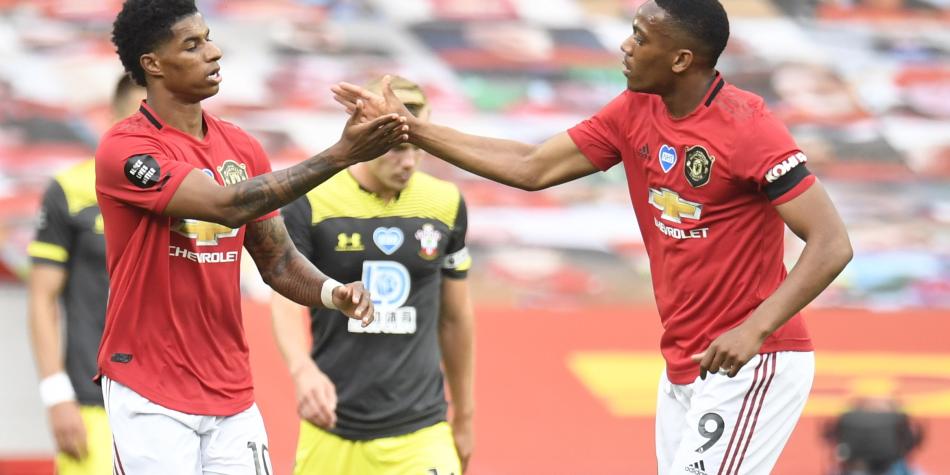 Rashford y Martial