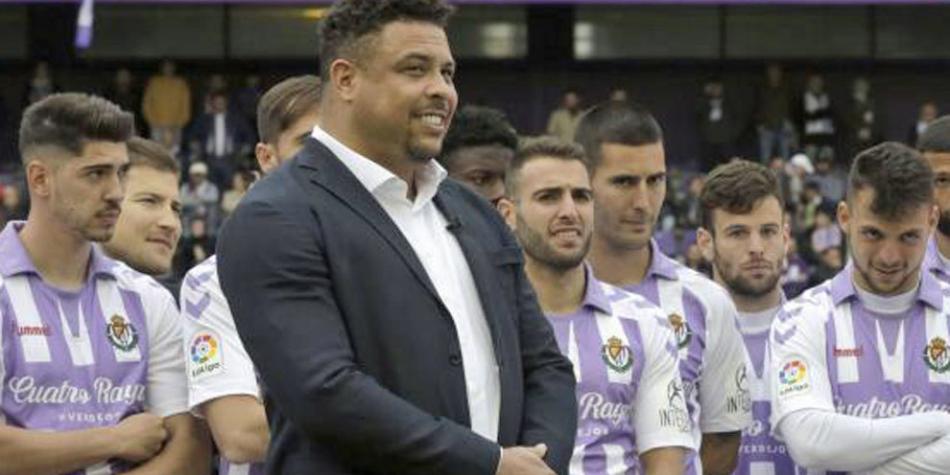 Ronaldo Nazario en Valladolid