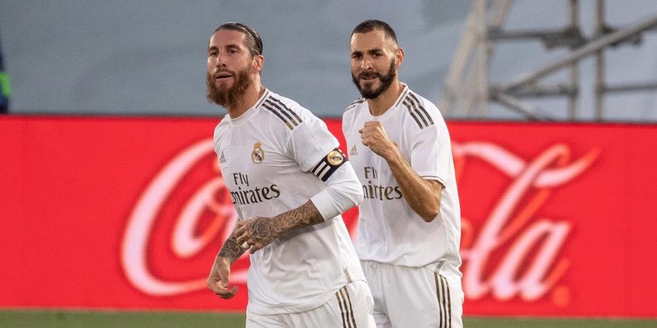 Sergio Ramos y Benzema
