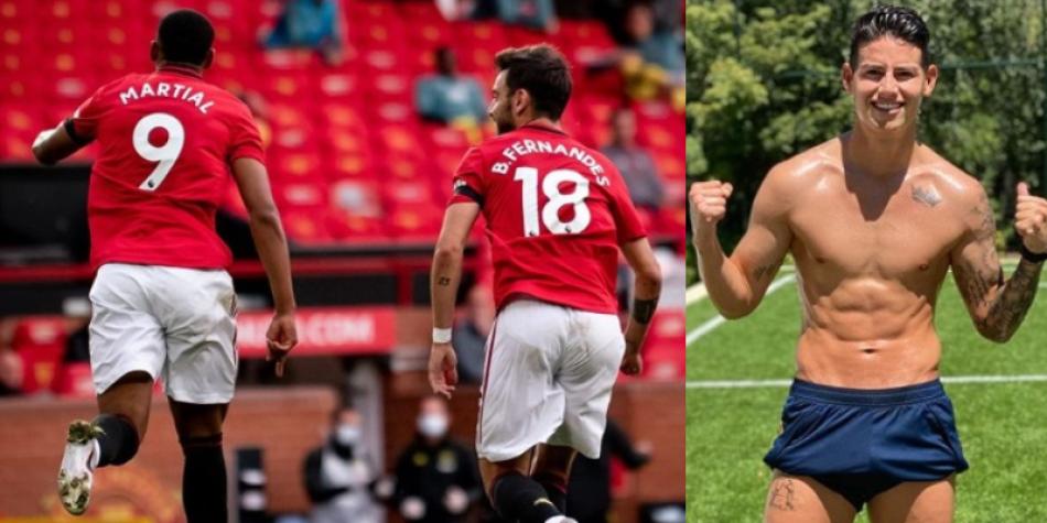 James Rodríguez Manchester United