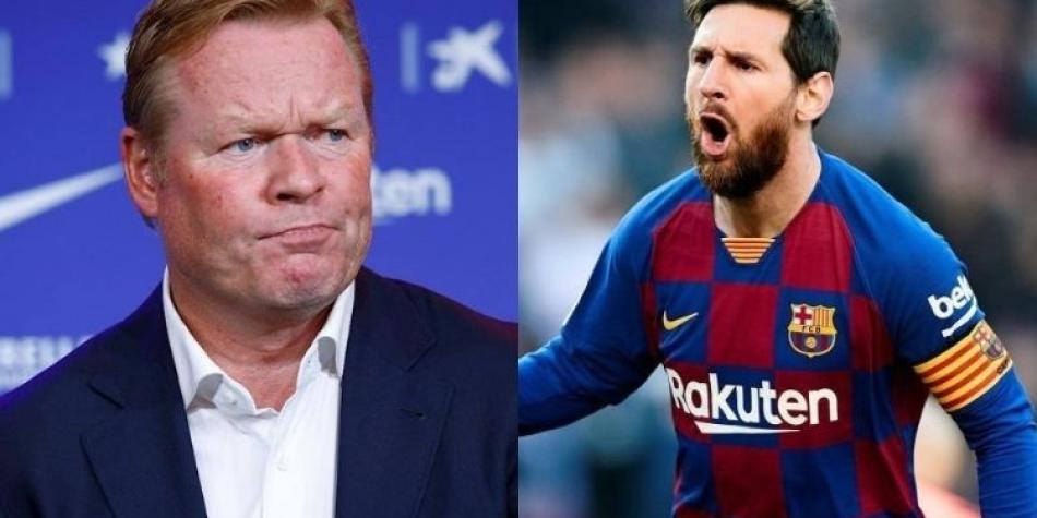 Koeman Messi