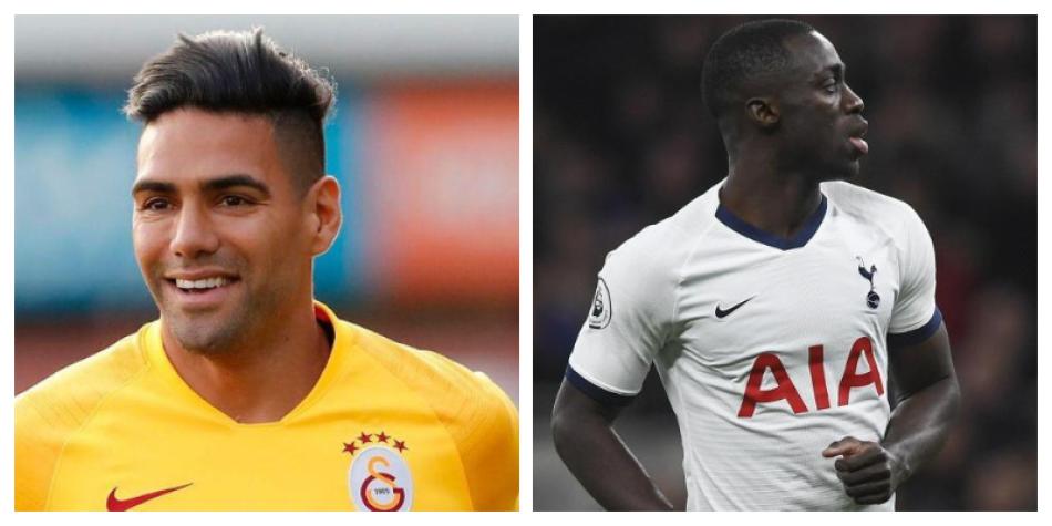 Falcao y Dávinson Sánchez