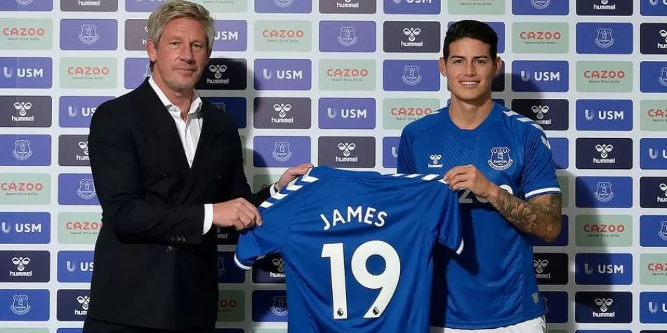James Rodríguez Everton