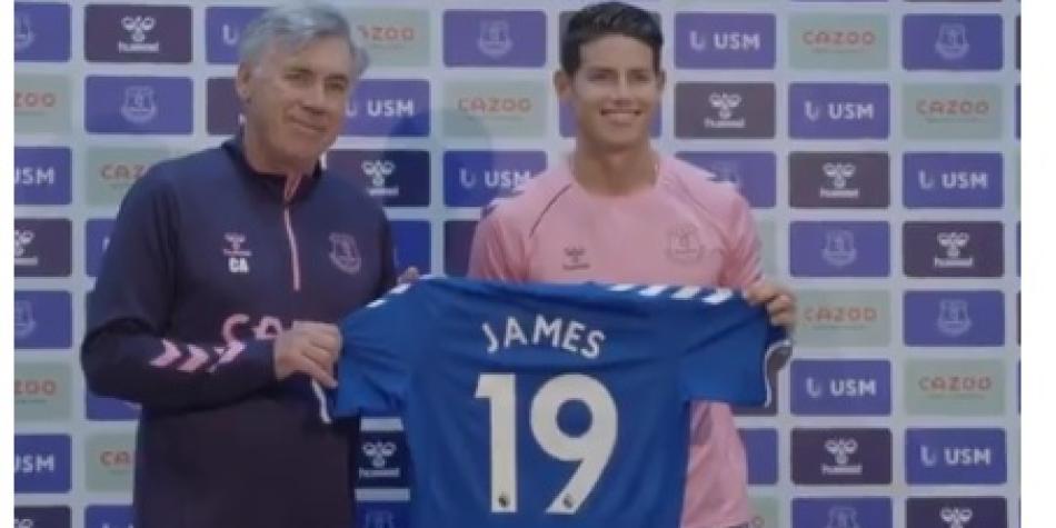 James y Ancelotti
