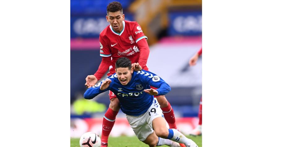 James en Everton Liverpool