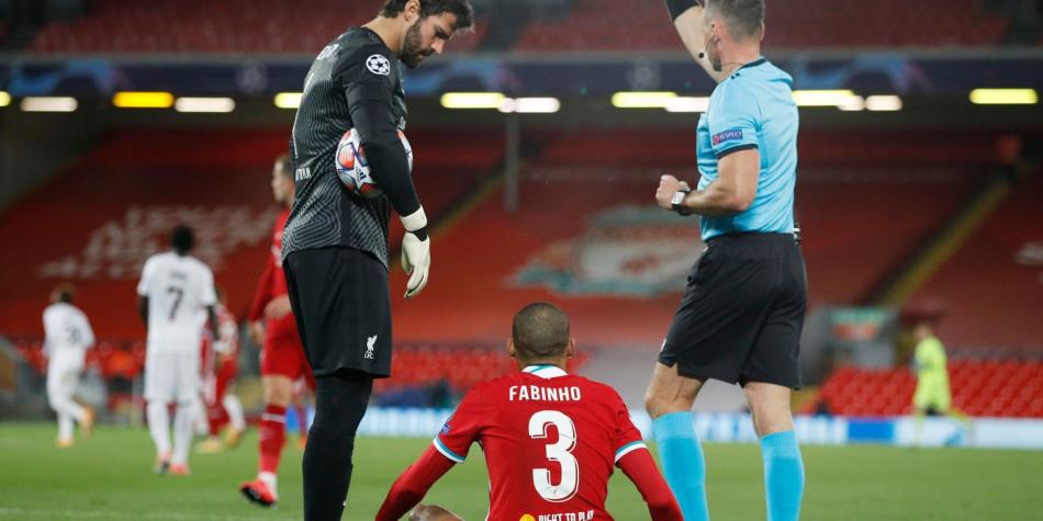 Fabinho lesionado