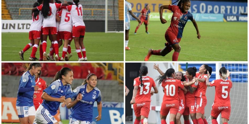 Fase semifinal femenina