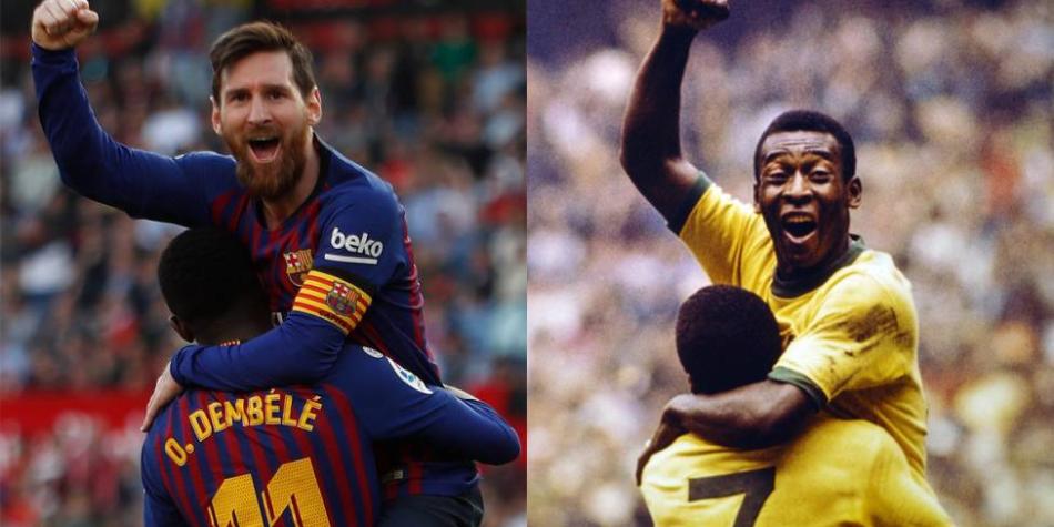 Messi y Pelé