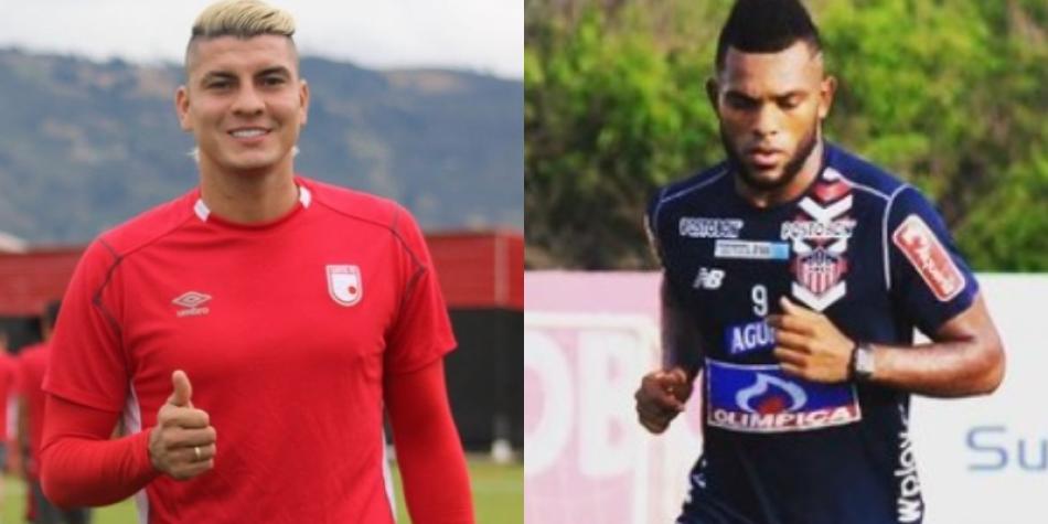 Michael Rangel y Miguel Borja