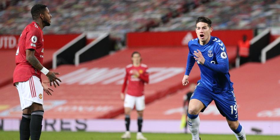 James Rodríguez vs Manchester United