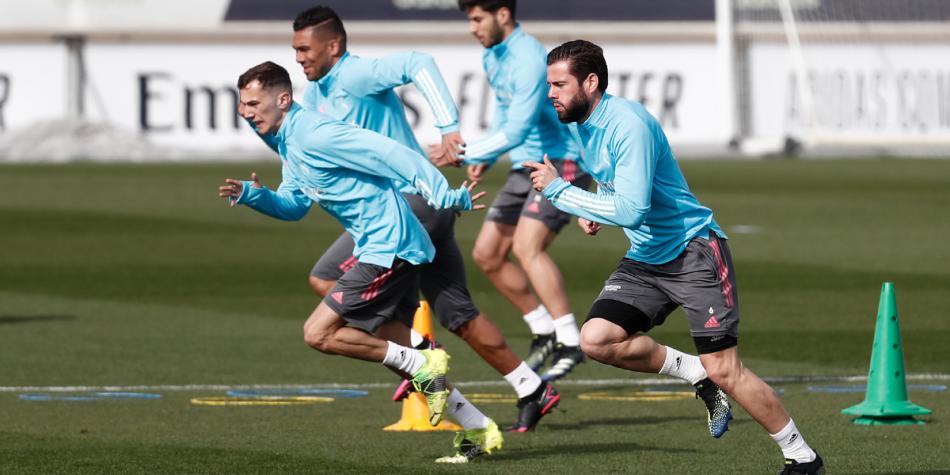 Real Madrid entrenamiento