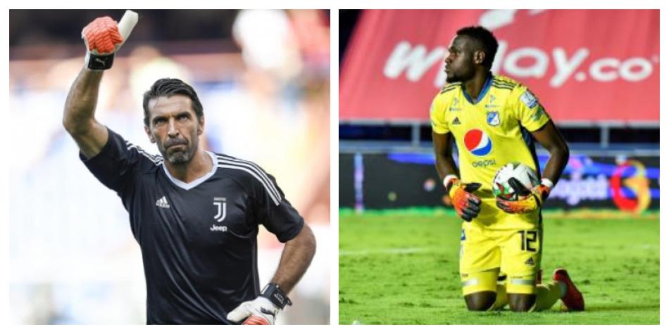 Buffon y Juanito Moreno