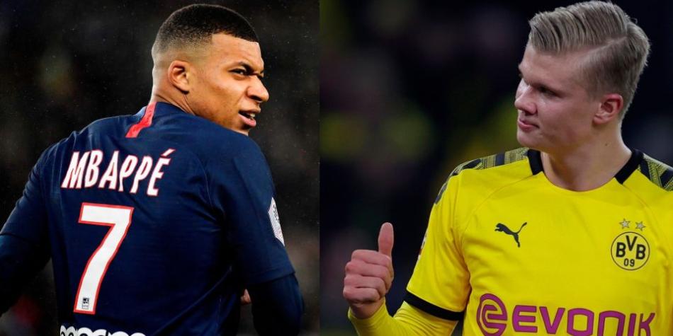 Mbappé y Haaland