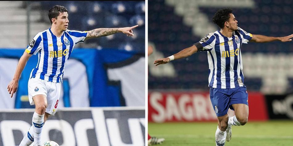 Matheus Uribe y Luis Díaz
