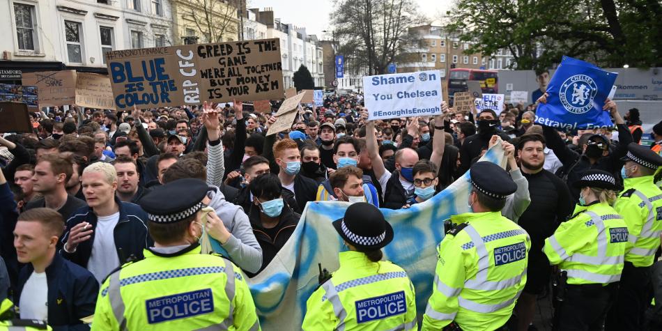 Protestas Chelsea