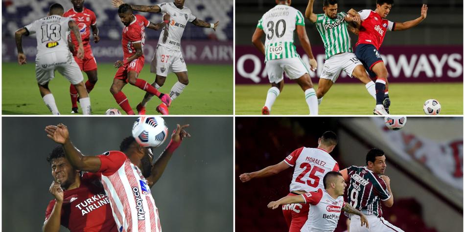 Balance colombianos Libertadores
