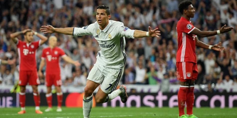Cristiano Real Madrid vs Bayern