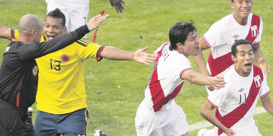 Perú vs Colombia histórico