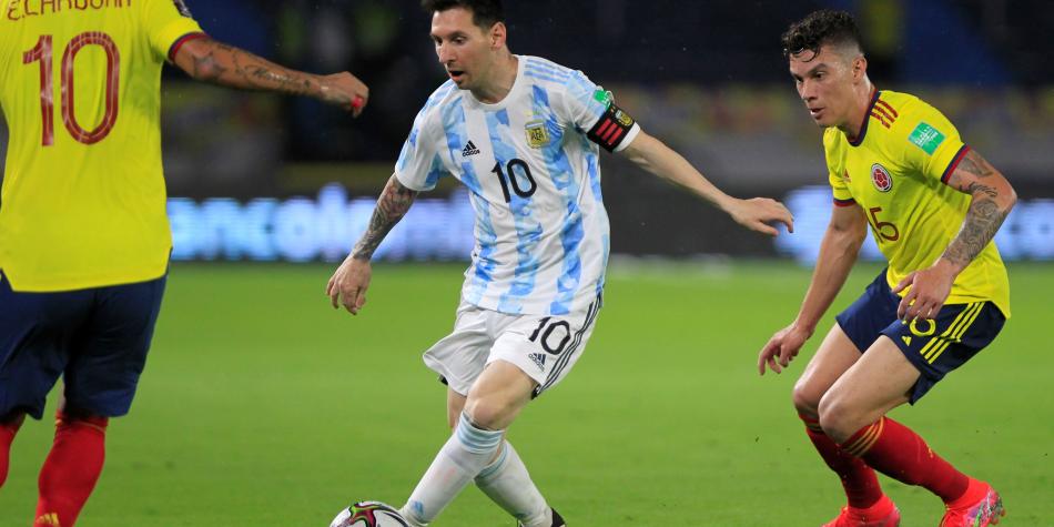 Messi contra Colombia