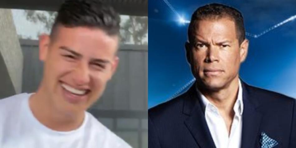 James Rodríguez y Óscar Córdoba