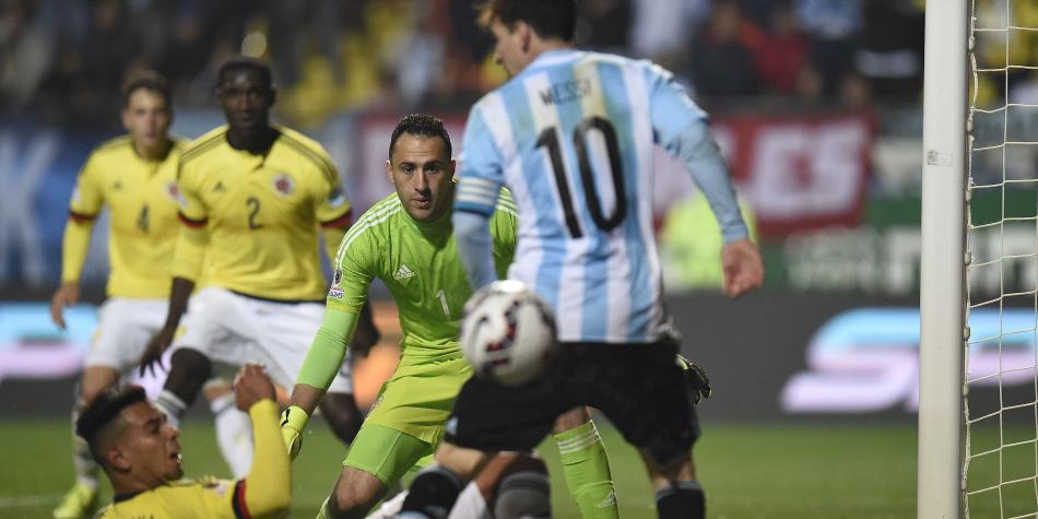 David Ospina contra Argentina