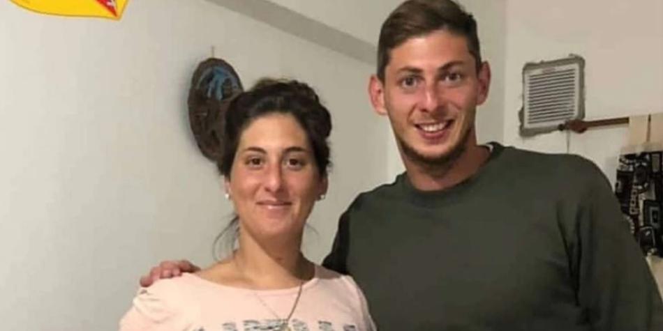 Romina Sala y Emiliano Sala