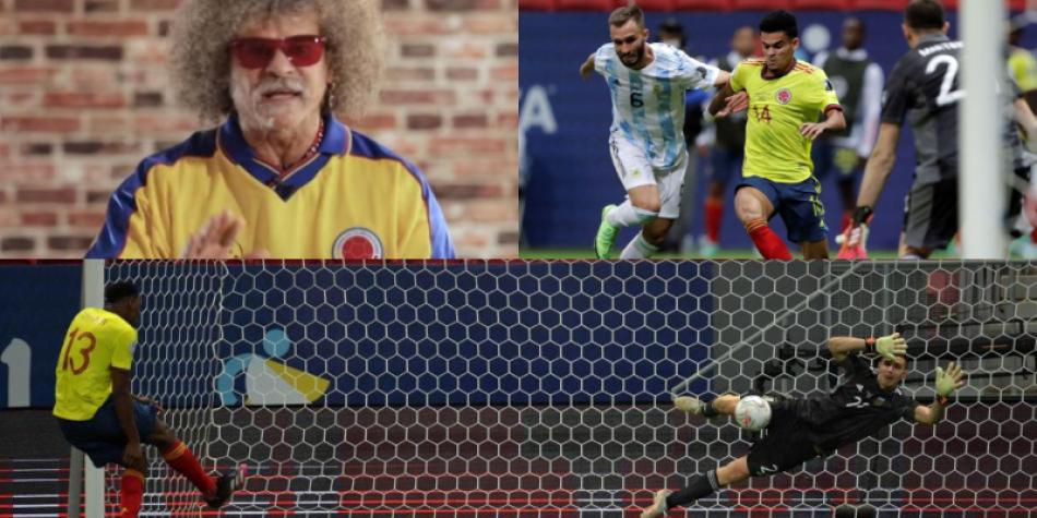 Valderrama sobre Colombia vs Argentina